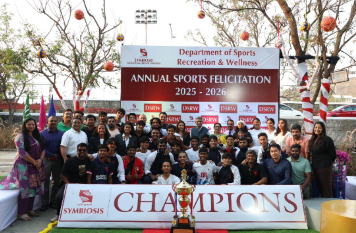 The Annual Sports Felicitation Ceremony 2026 at Symbiosis International (Deemed University)